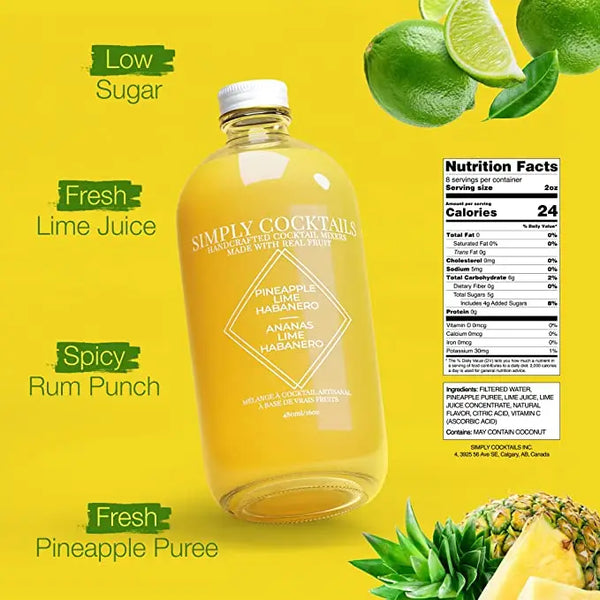 Mélange à cocktail - Margarita habanero & ananas