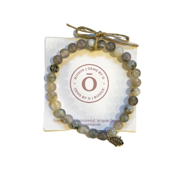 Bracelet - Agate mousse