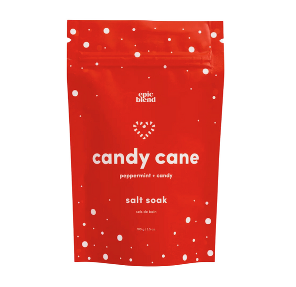 Sels de bain - Canne de bonbon