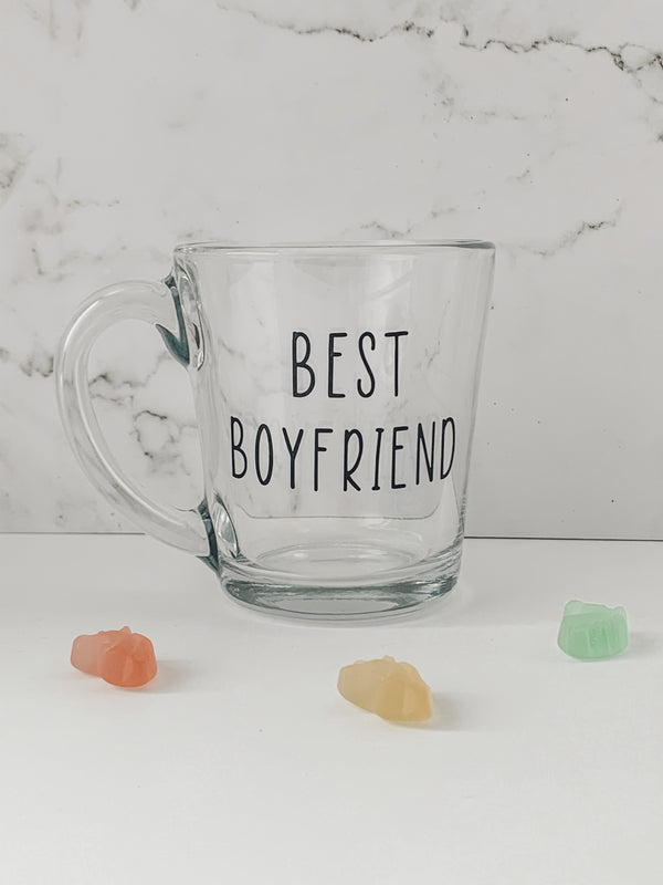 Best boyfriend personalized mug for gift box