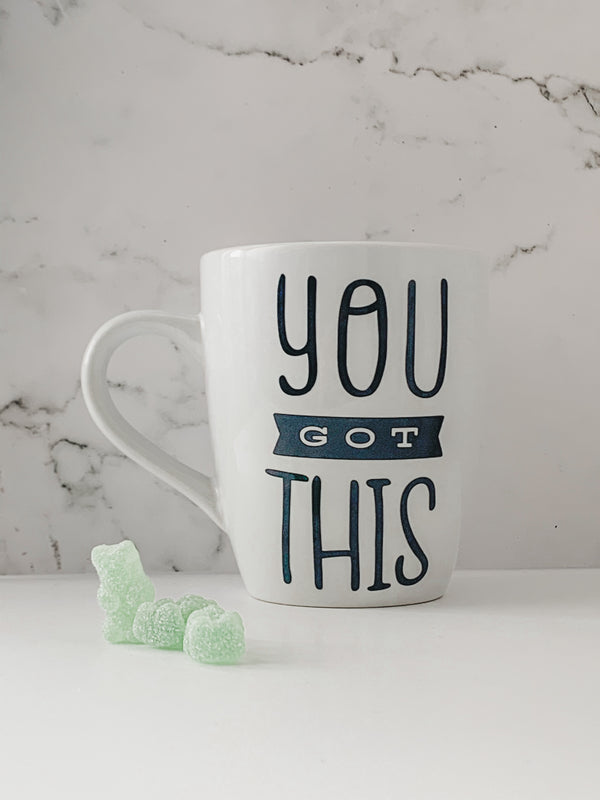 You got this personalized mug for gift box